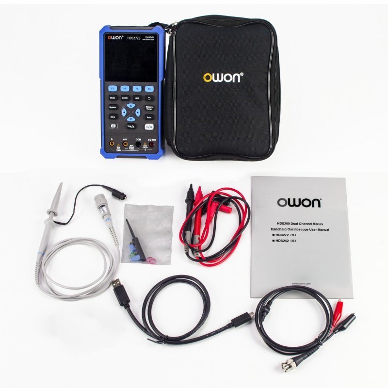 OWON HDS272S - Dvojkanálový osciloskop 70 MHz