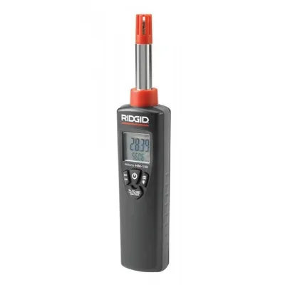 RIDGID Micro HM-100 - Merač teploty a vlhkosti Meranie vlhkosti a teploty s rosným bodom
