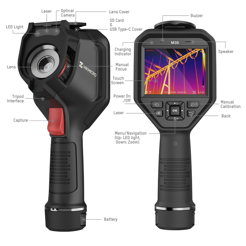 HIKMICRO M31 - Termokamera -20 až 650 °C