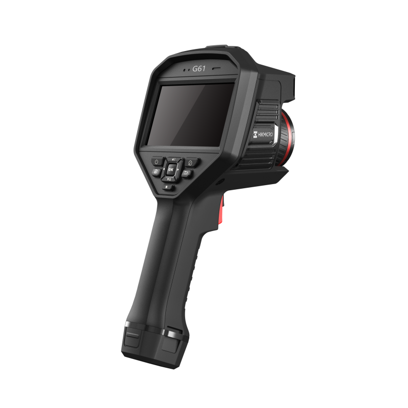 HIKMICRO G61 profesionální termokamera s duálním IR/viditelným senzorem, dotyková obrazovka a laserové ostření