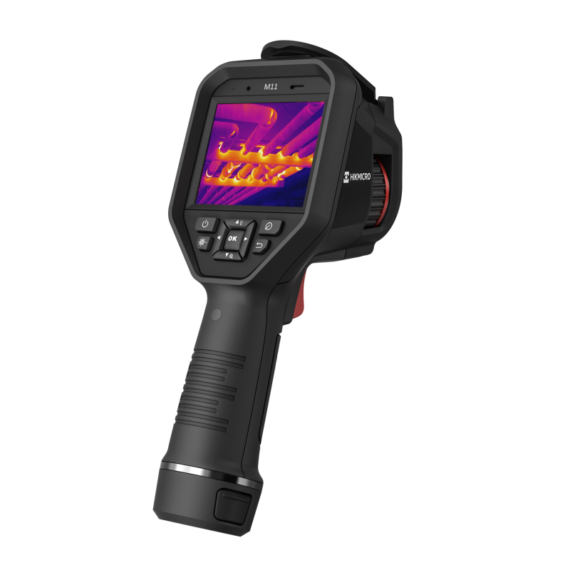 HIKMICRO M11 ruční termokamera s dotykovou obrazovkou, IR detektorem a viditelnou kamerou pro měření teplot