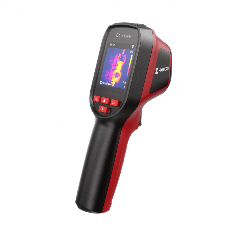 HIKMICRO ECO-Lite kompaktní ruční termokamera s LCD displejem a USB-C konektorem