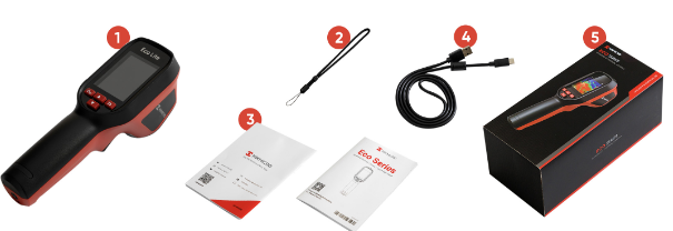HIKMICRO ECO-Lite - Kompaktní termokamera -20 až 550 °C