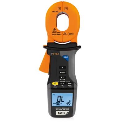 HT Instruments T2100 - Kliešťový merač zemných odporov