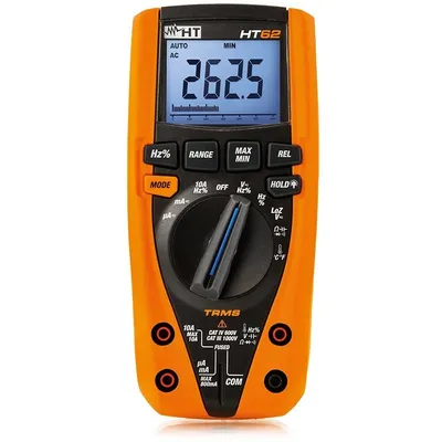 HT Instruments HT62 - Digitální TRMS multimetr CAT IV 600 V / CAT III 1000 V