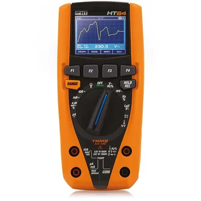 HT Instruments HT64 - Grafický TRMS multimetr s da do 1000 V AC/DC