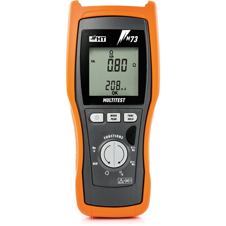 HT Instruments M73 - Tester prúdových chráničov CAT III 265 V