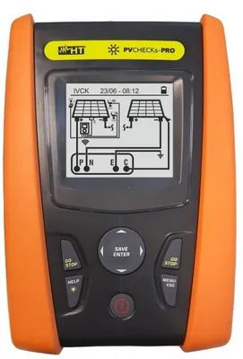 HT Instruments PVCHECKs-PRO - Tester solárnych systémov 1500V / 40A