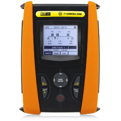 HT Instruments PVCHECKs-ONE - Měřicí přístroj pro kontrolu a diagnostiku FV systémů do 1000 V / 30 A
