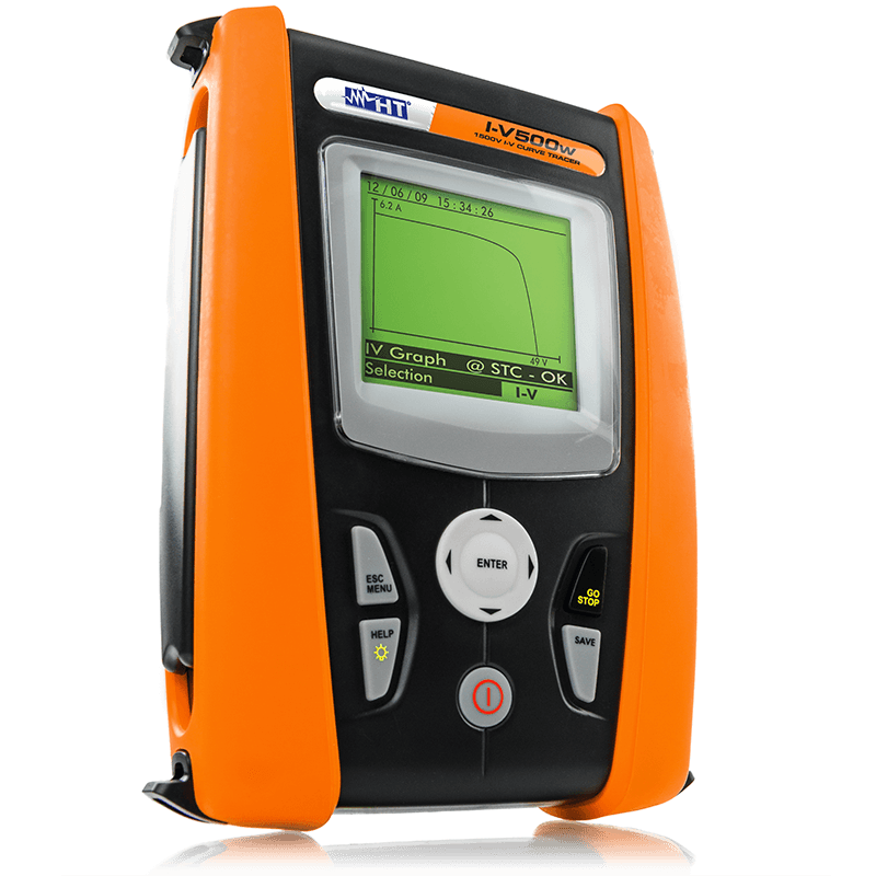 HT Instruments I-V500w - Měřič I-V křivek pro údrž 1500V/10A