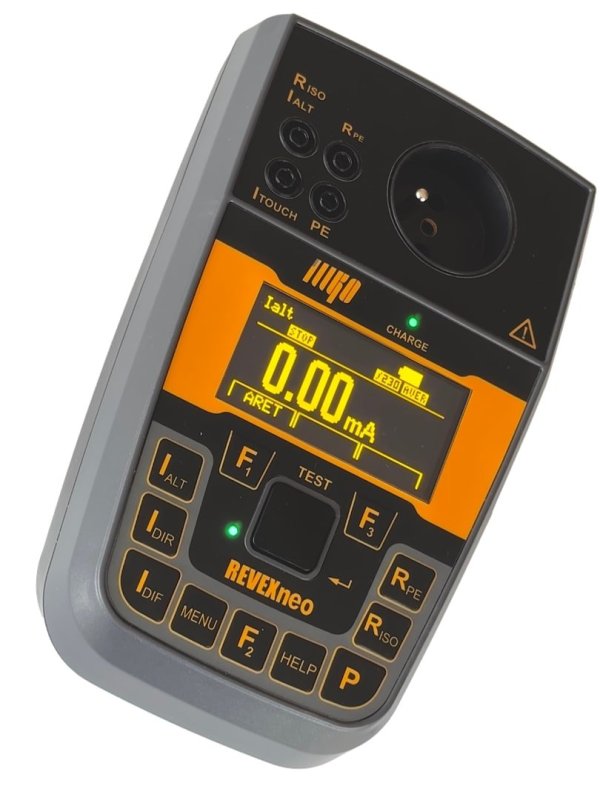 ILLKO REVEXneo + kalibrace - Revízny tester elektrických spotrebičov 0–20 mA