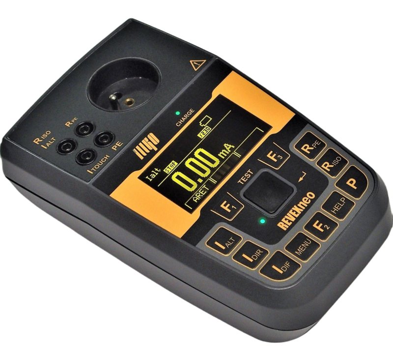 ILLKO REVEXneo + kalibrace - Revízny tester elektrických spotrebičov 0–20 mA
