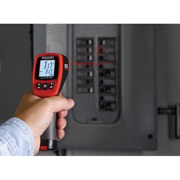 RIDGID micro IR-200 - Bezkontaktní infračervený te -50 až 1200 °C