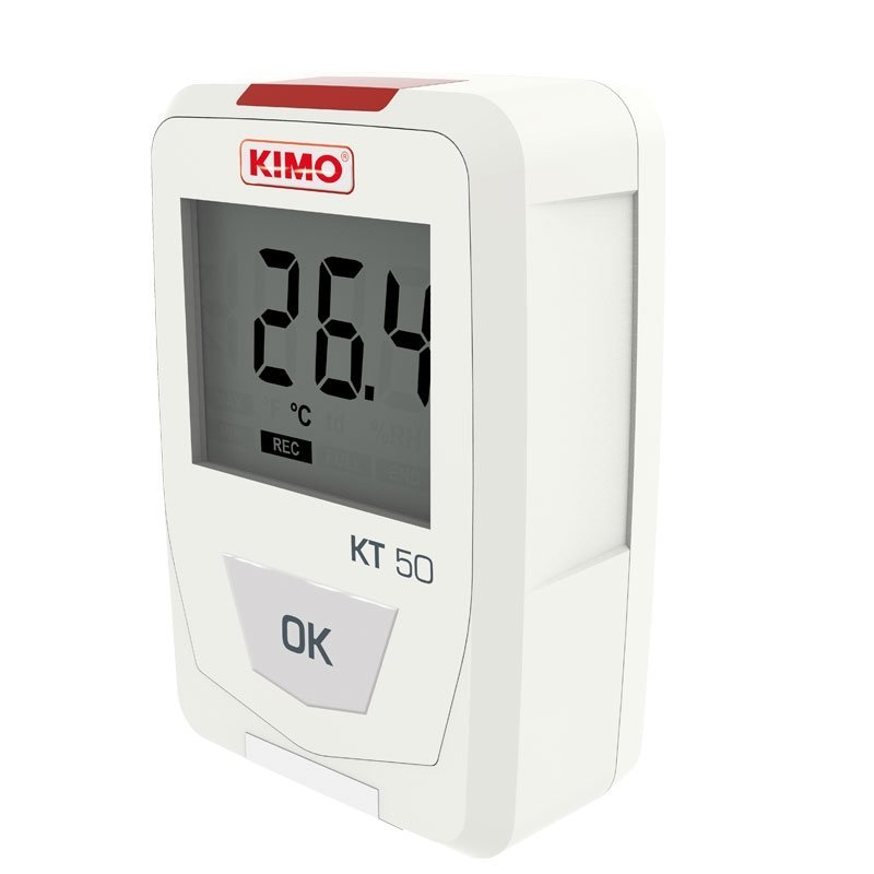 KIMO KT50 – Prístroj na meranie teploty s dátovým zapisovačom -40 až +70 °C