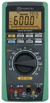 Kyoritsu KEW 1052 - Multimetr 600.0mV–1000V DC