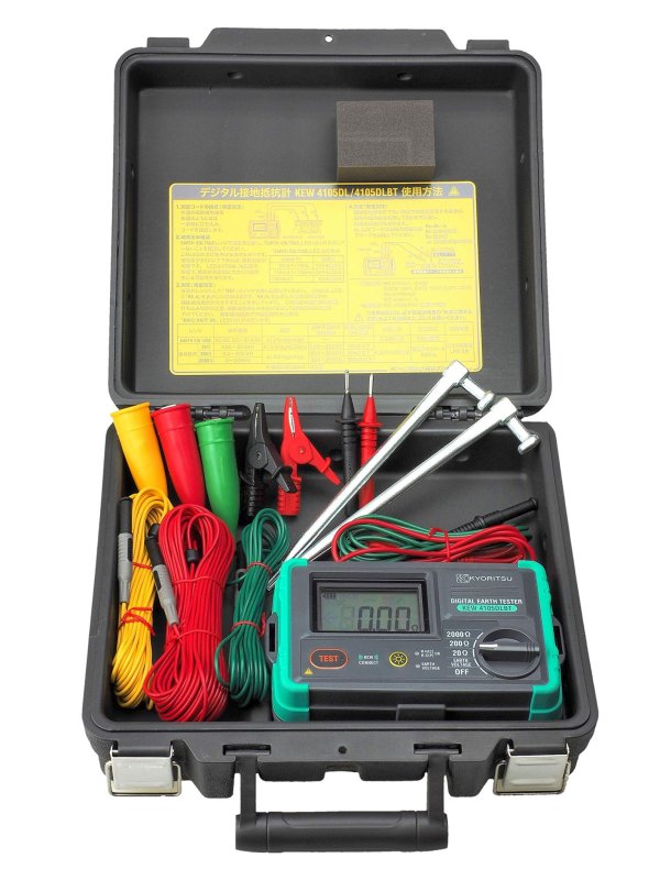 Kyoritsu KEW 4105DLBT-H - Měřič uzemnění