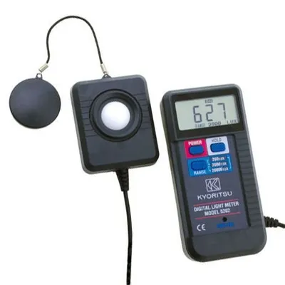 Kyoritsu KEW 5202 - Digitálny luxmetr 200–20 000 lx