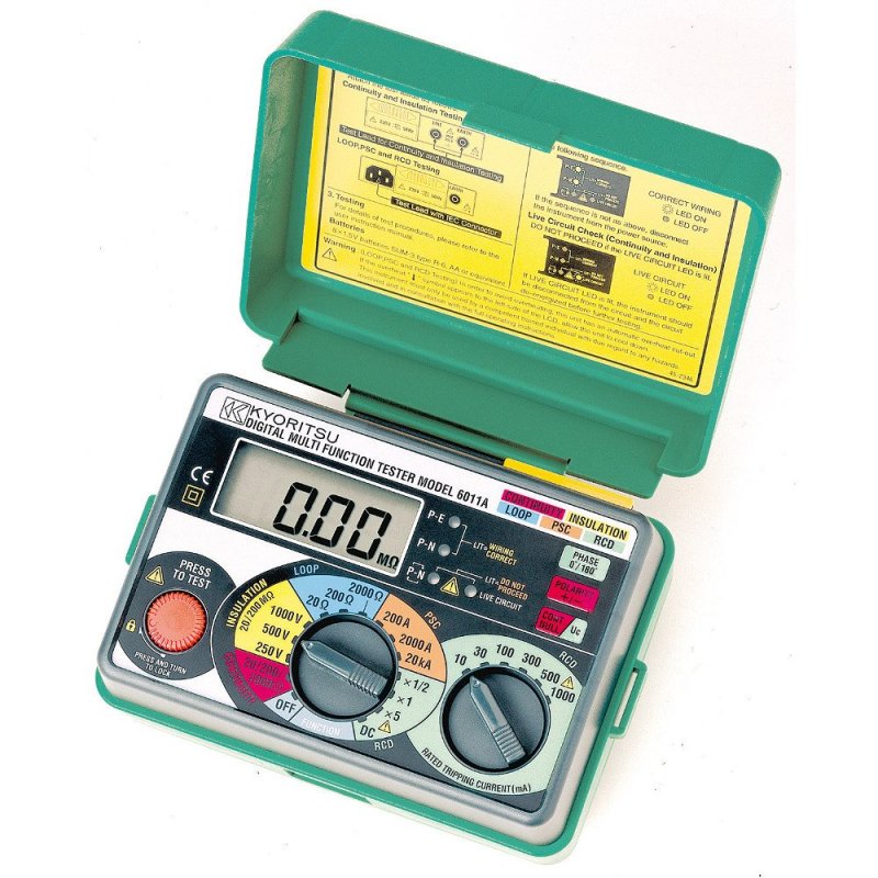 Kyoritsu KEW 6011A - Tester elektrických inštalácií 250/500/1000 V