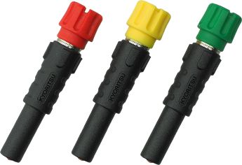 Kyoritsu KEW 8259 - Adaptéry 3x adaptér pre meracie svorky