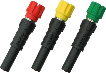 Kyoritsu KEW 8259 - Adaptery do szczypiec pomiarowych 3x adapter do szczypiec pomiarowych