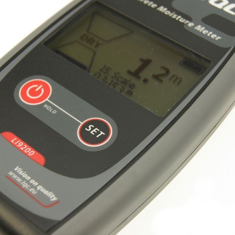 TQC LI9200 - Merač vlhkosti betónu 0–6 % H2O