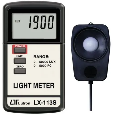 Lutron LX 113s - Luxmetr 2 000 / 20 000 / 50 000 lux