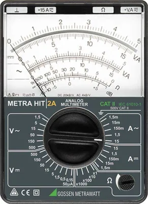 Gossen Metrawatt METRAHit 2A - Analógový multimeter 0–500 V