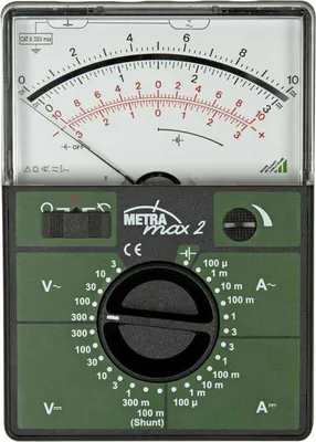 Gossen Metrawatt METRAmax2 - Analógový multimeter Analógový multimeter s výnimočnou preťažiteľnosťou