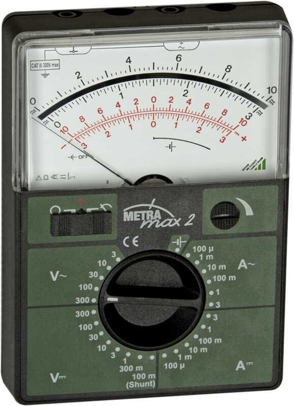 Gossen Metrawatt METRAmax2 - Analógový multimeter Analógový multimeter s výnimočnou preťažiteľnosťou