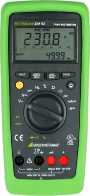 Gossen Metrawatt METRALINE DM62 - Digitální multim TRMS do 2 kHz