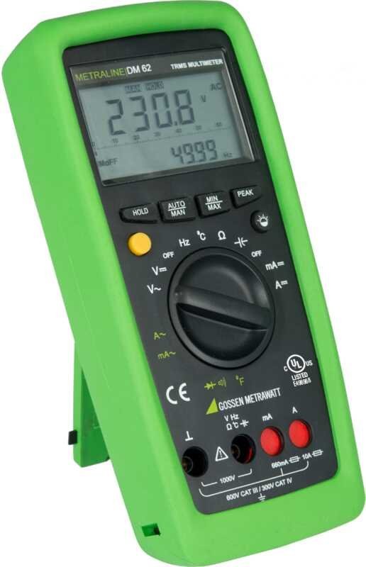 Gossen Metrawatt METRALINE DM62 - Digitální multim TRMS do 2 kHz