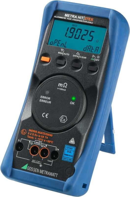 Gossen Metrawatt METRAHit 27Ex - Miliommetr 30 mΩ–30 Ω