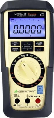 Gossen Metrawatt METRAHIT OUTDOOR - Digitální mult 0–1000 V DC/AC