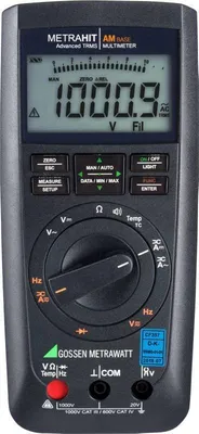 Gossen Metrawatt METRAHIT AM BASE - Digitálny multimeter do 1000 V DC/AC