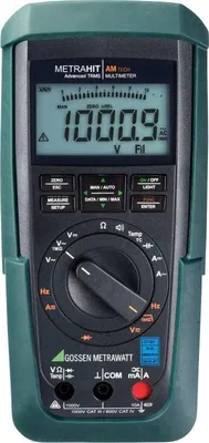 Gossen Metrawatt METRAHIT AM TECH - Digitálny multimeter 1000 V DC/AC