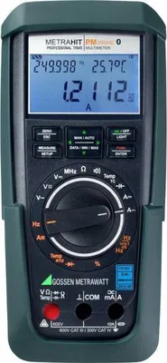 Gossen Metrawatt METRAHIT PM PRIME BT - Digitálny 600 V