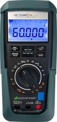 Gossen Metrawatt METRAHIT PM TUNE - Digitálny multimeter rozlíšenie 60 000 číslic