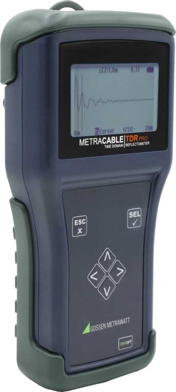 Gossen Metrawatt METRACABLE TDR Pro - Reflektometr do 14 km