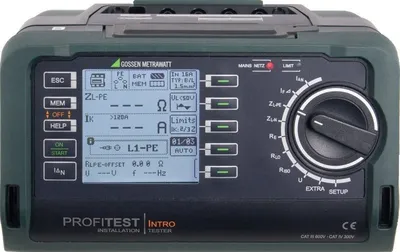 Gossen Metrawatt Profitest INTRO - Tester elektrických inštalácií 65–500 V