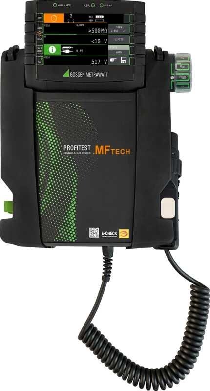 Gossen Metrawatt PROFiTEST mF TECH – multifunkčný revízny prístroj s farebným displejom pre testovanie elektrických inštalácií a bleskozvodu, meranie napätia 65–500 V AC/DC