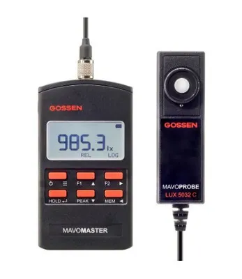 Gossen MAVOLUX 5032 C KIT - Luxmetr Rastrové meranie osvetlenia so zaznamenávaním údajov