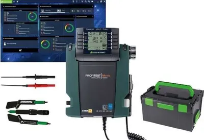 Gossen Metrawatt Starterpaket XTRA IQ - Tester elektrických inštalácií Multifunkčný revízny tester DGUV 3