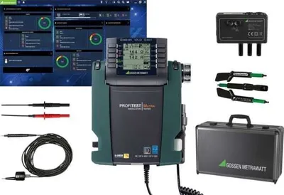 Gossen Metrawatt MEDpaket XTRA IQ - Tester elektrických inštalácií Testovanie prúdových chráničov B/B+