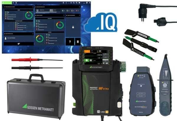 Gossen Metrawatt PROFiTEST MF XTRA Meister-Set - multifunkčný revízny prístroj s farebným displejom na testovanie elektrických inštalácií a hromosvodov