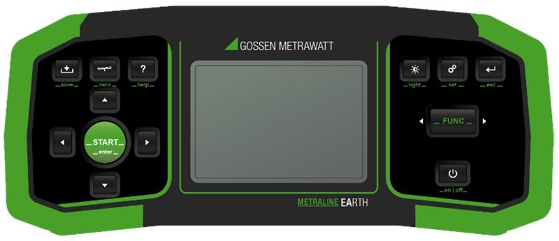 Gossen Metrawatt METRALINE EARTH - meranie zemného odporu u ≥ 200 mA