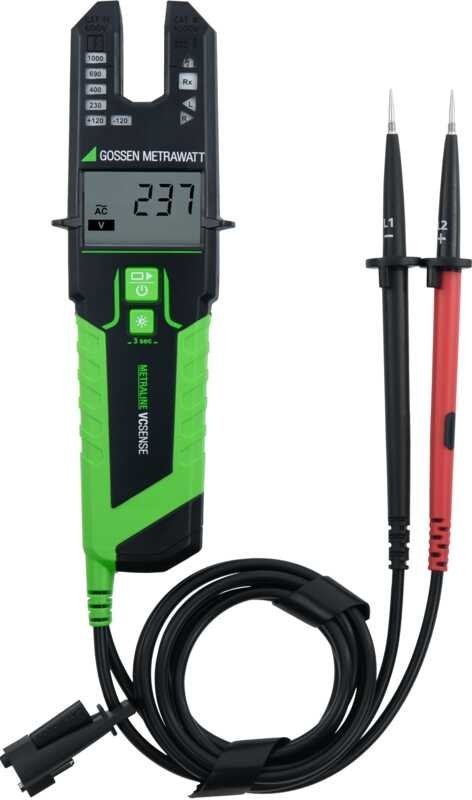 Gossen Metrawatt METRALINE VC SENSE - Skúšačka prúdu a napätia 90–1000 V L-L