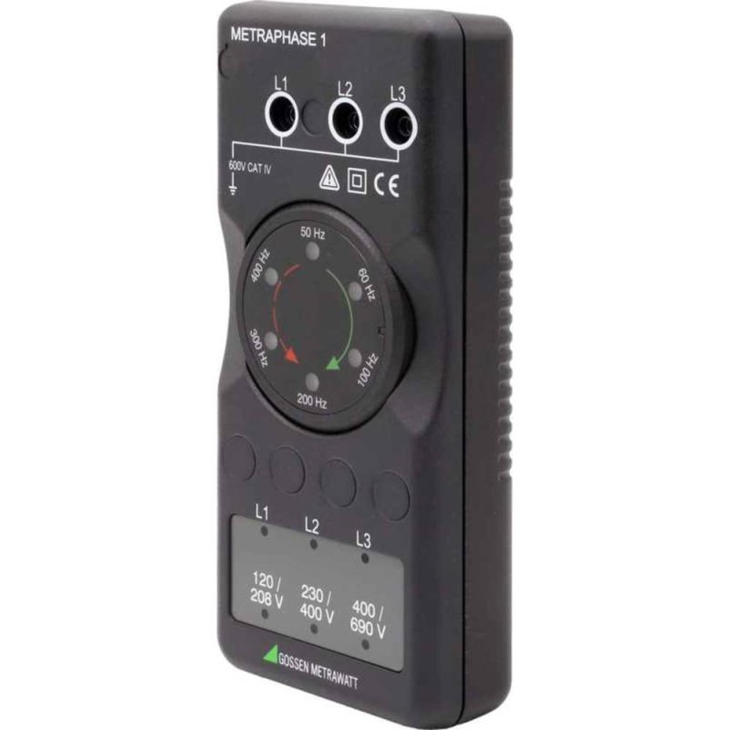 Gossen Metrawatt METRAPhase 1 - Merac poradia fáz Elektronický ukazovateľ poradia fáz