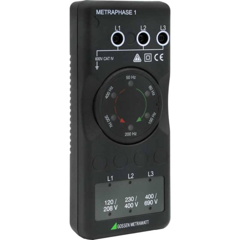 Gossen Metrawatt METRAPhase 1 - Merac poradia fáz Elektronický ukazovateľ poradia fáz