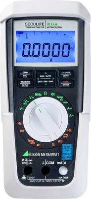 Gossen Metrawatt SECULIFE HITAM - Systémový multim 100 µA – 10 A