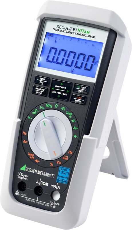 Gossen Metrawatt SECULIFE HITAM - Systémový multim 100 µA – 10 A
